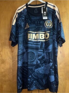 Philadelphia Union jersey Sz XXL NWT BEST PRICE Adidas Climacool Authentic 🔥